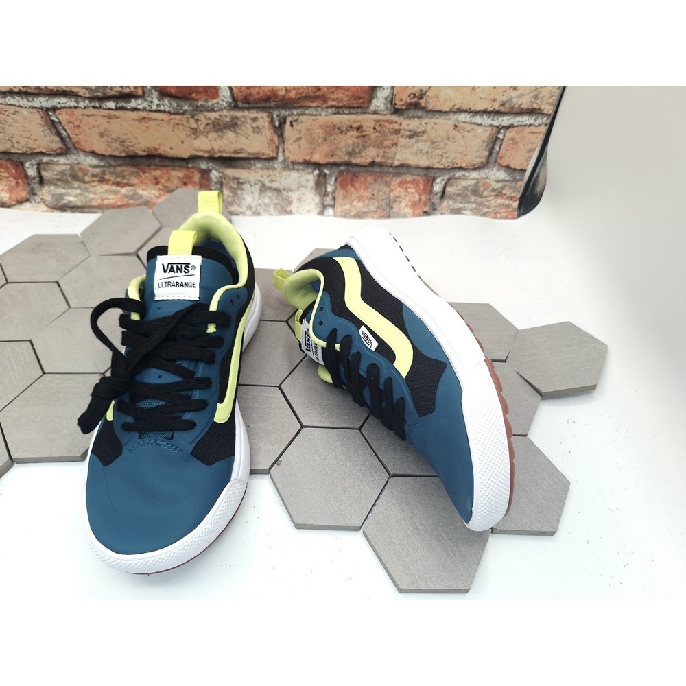 Vans UltraRange EXO Gulf Coast Blue Teal Yellow 2022 Men Sz 6.5|  Women Sz 8.0 - Picture 10 of 11